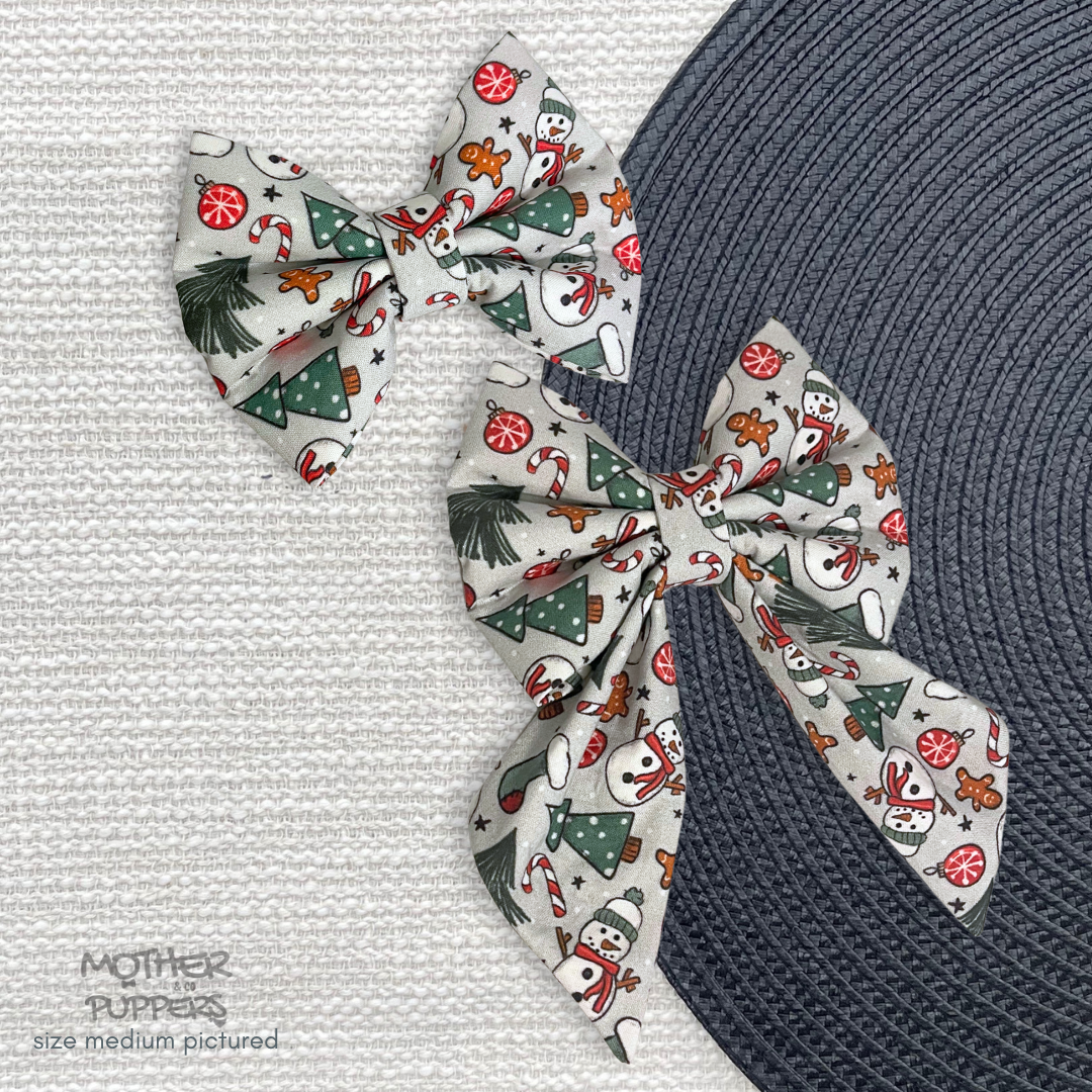 Holiday Pawty Bow
