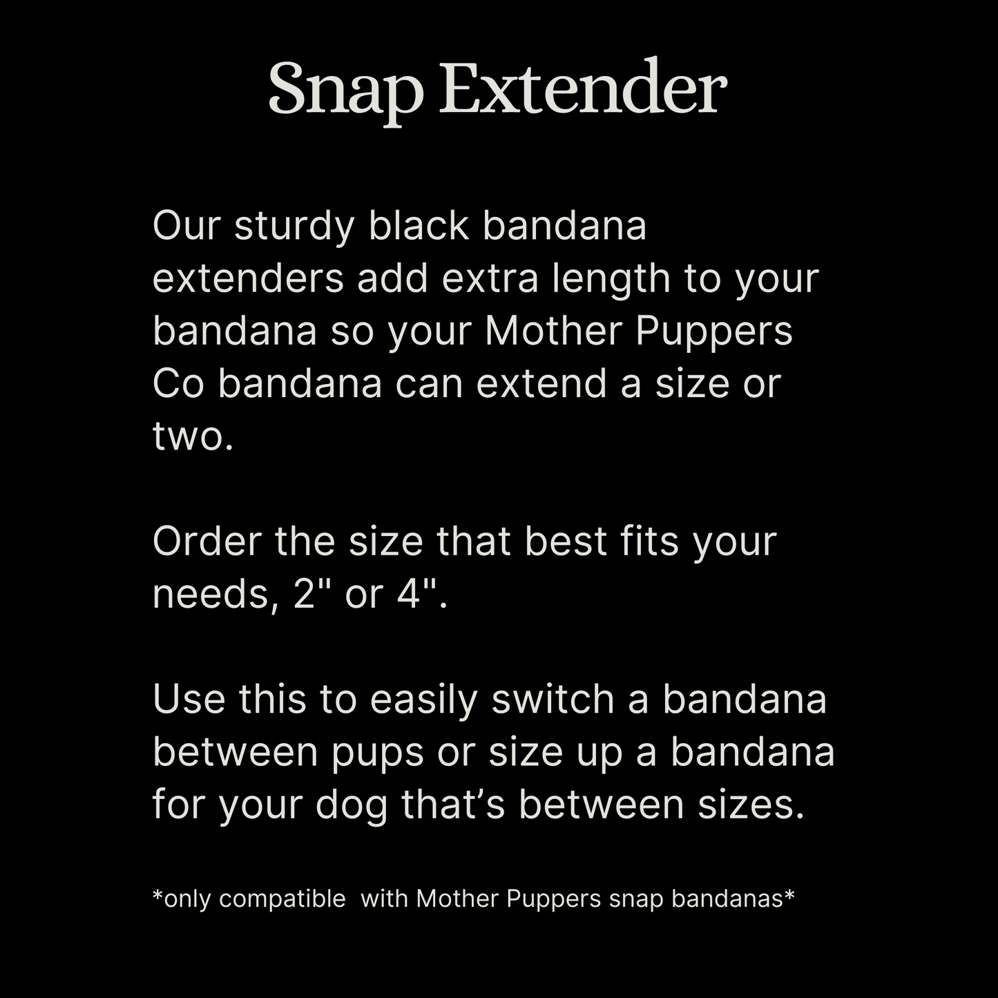 Snap Extender | ADD ON