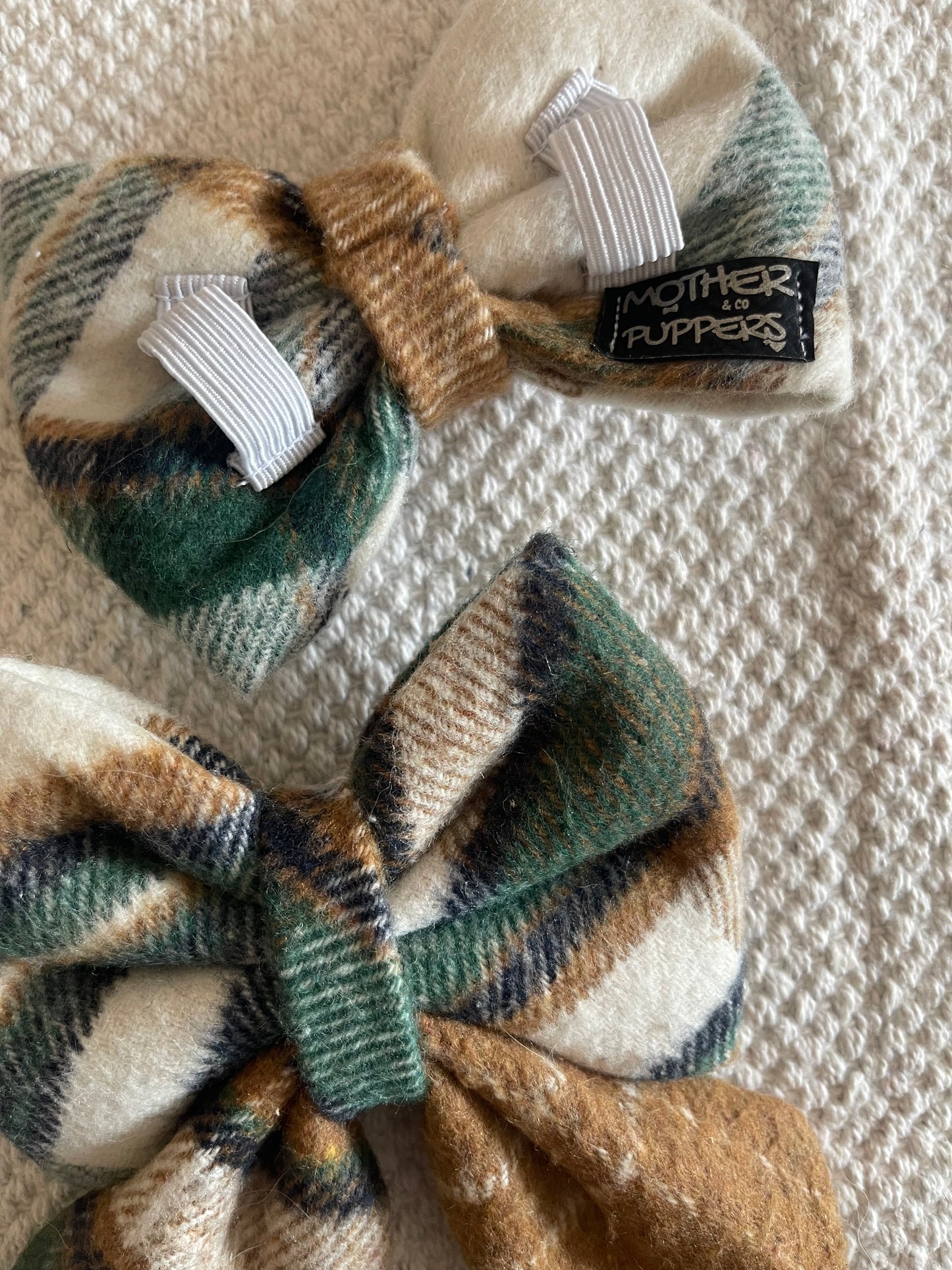 Gilmore Plaid Bowtie + Duchess Bow