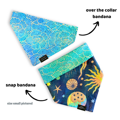 Golden Moonlight Bandana