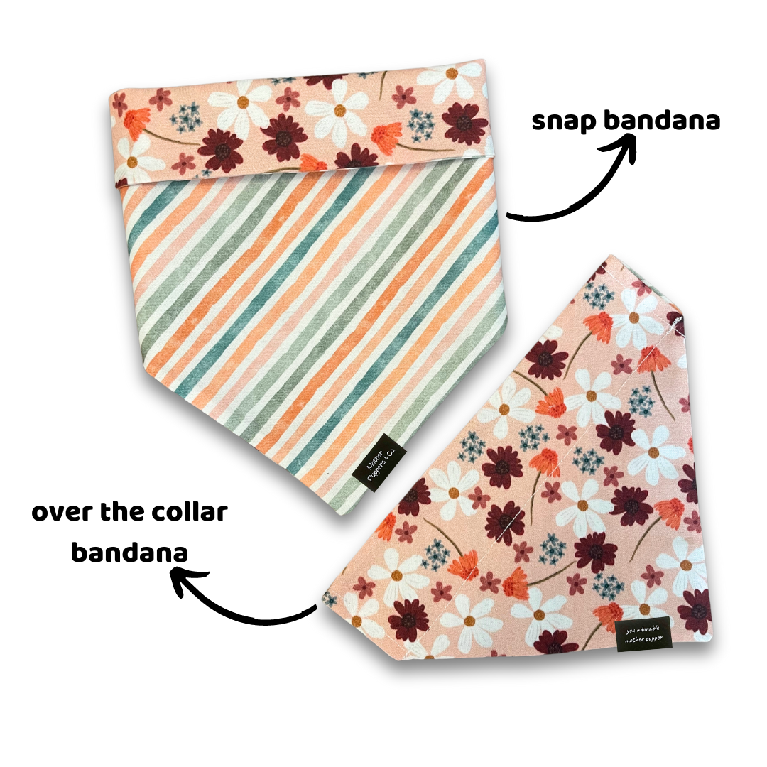 Fall Blooms Bandana