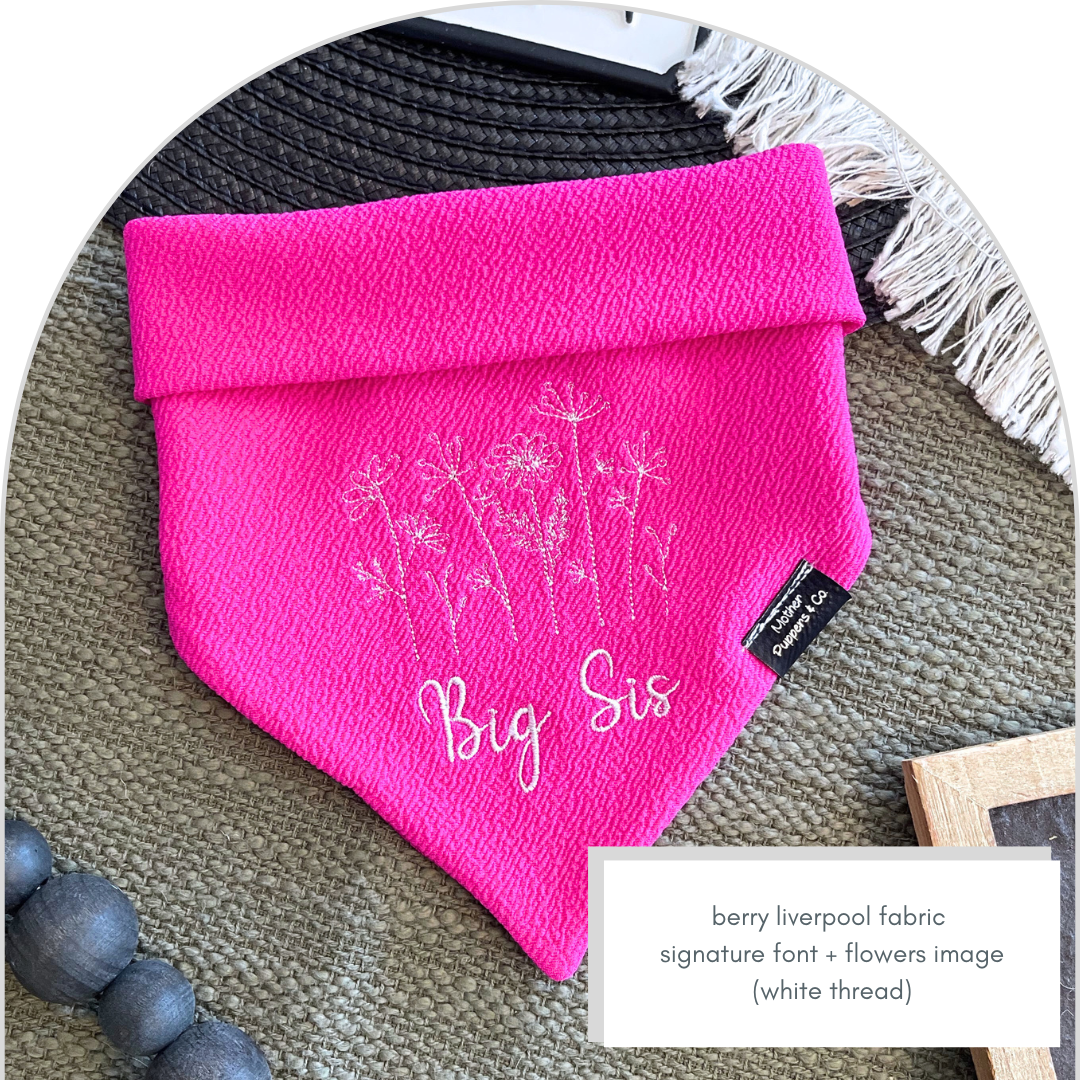 Embroidered Bandana