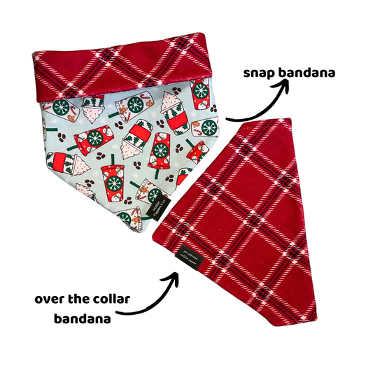 Peppermint Bark Bandana