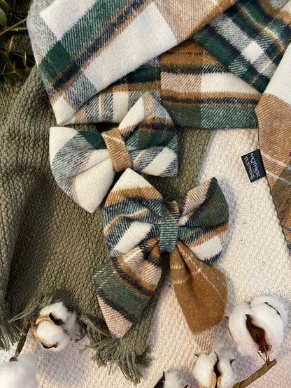 Gilmore Plaid Bowtie + Duchess Bow