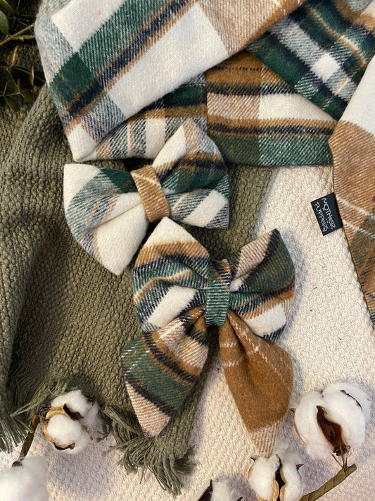 Gilmore Plaid Bowtie + Duchess Bow