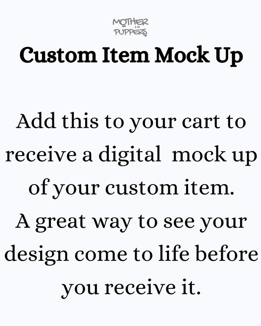 Custom Item Mock Up