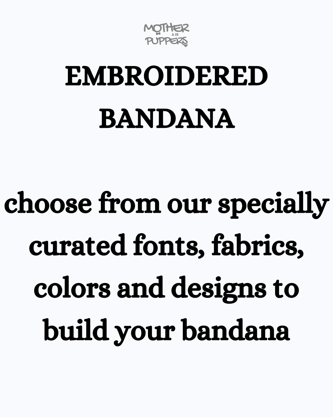 Embroidered Bandana