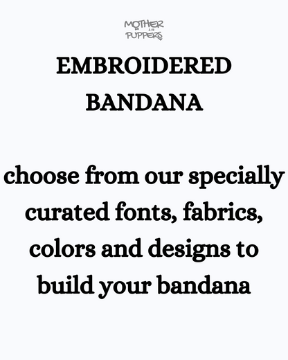 Embroidered Bandana